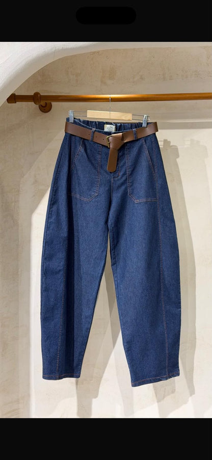 Chérie Denim Sculpt Barrel