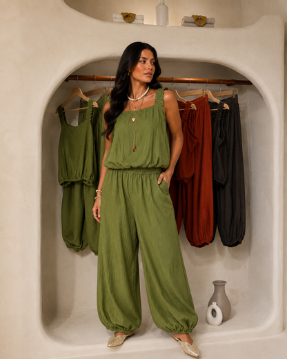 Élan Bombacho Set - Olive