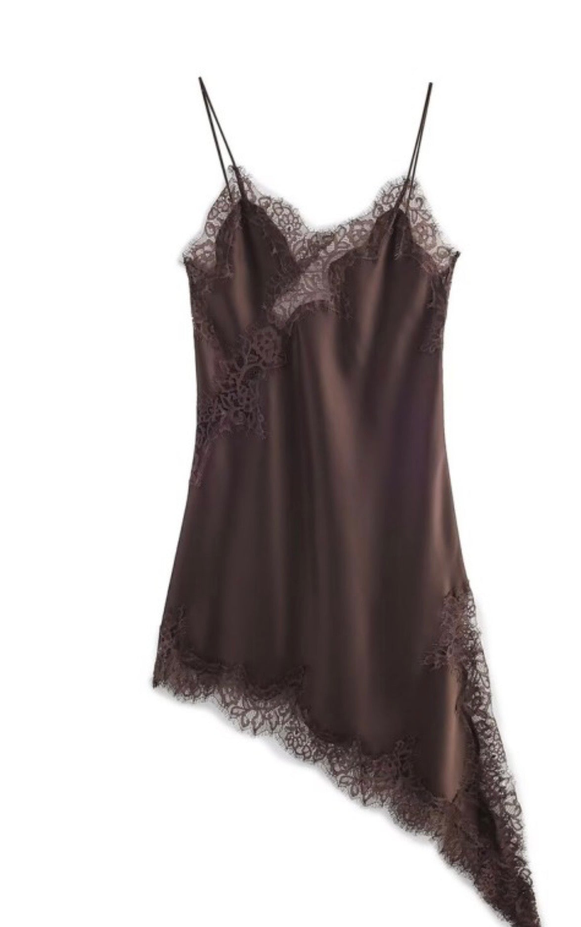 Chérie Asymetrical Lace Mini