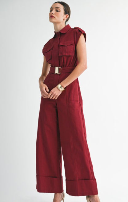 Chérie Wide Leg Jumpsuit