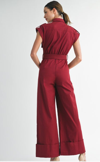 Chérie Wide Leg Jumpsuit