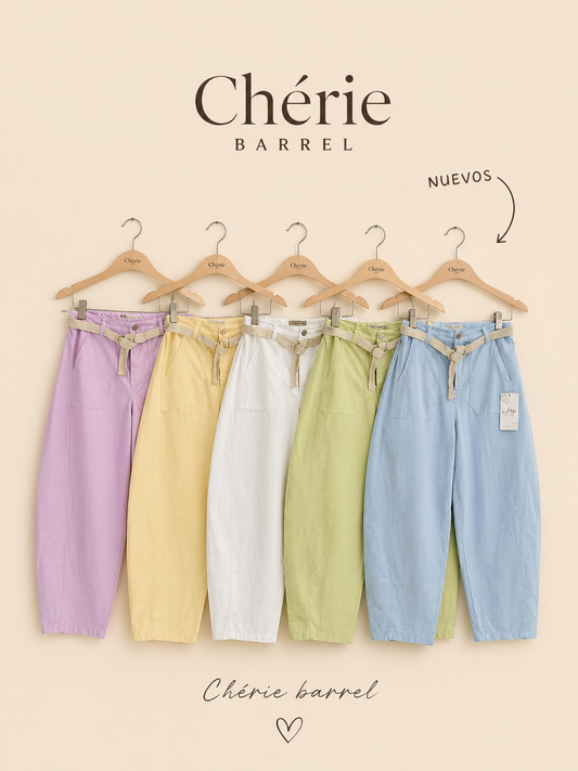 Cherie Barrel Butter Yellow