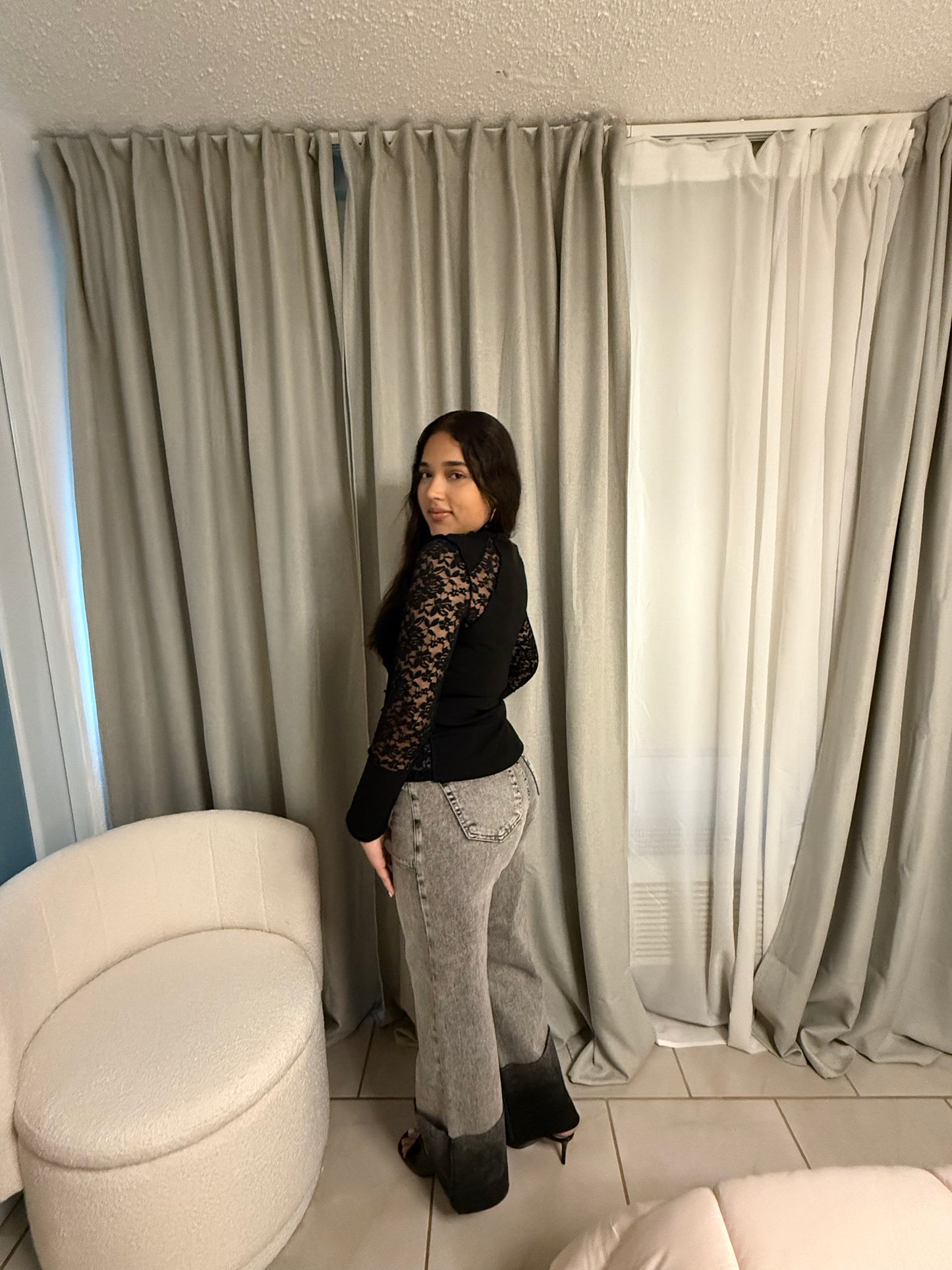 Culpo Wide Jeans – Gray Stone