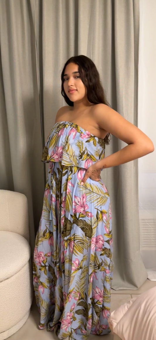 Tropical Maxi Dress